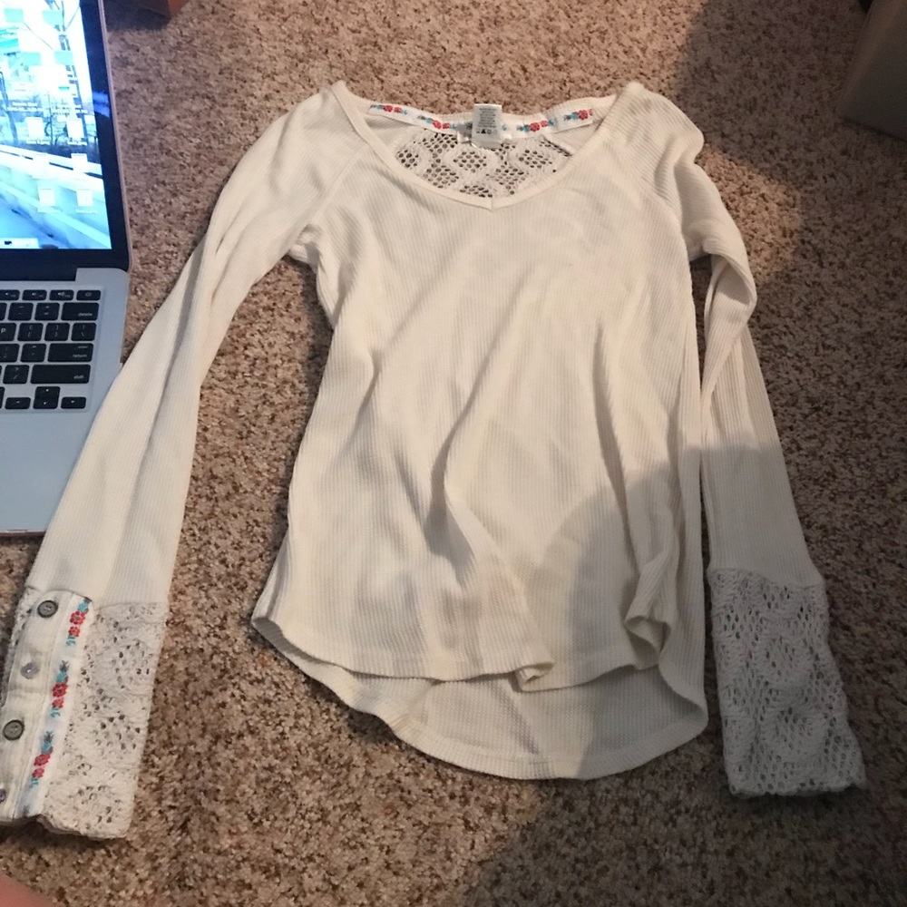 white long sleeve